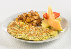 B06. Omelette with Ham and Cheese