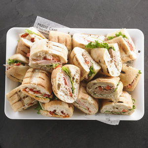 Y01. Lunch/Dinner: Sandwich & Wrap Platters (per person)